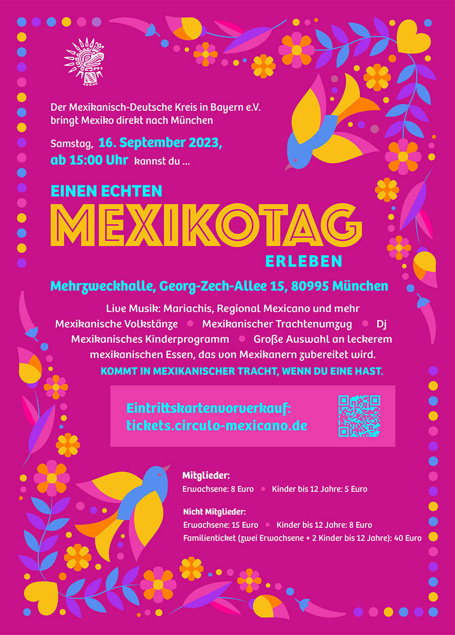 Einladung Mexikotag 16. September 2023