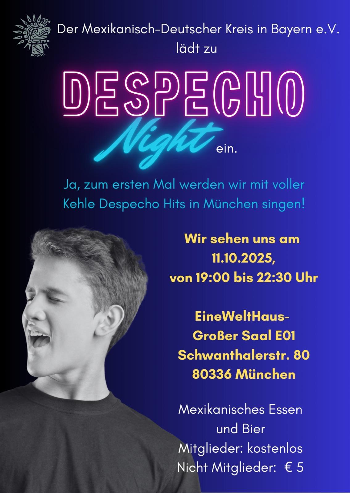 Einladung Despecho 2025