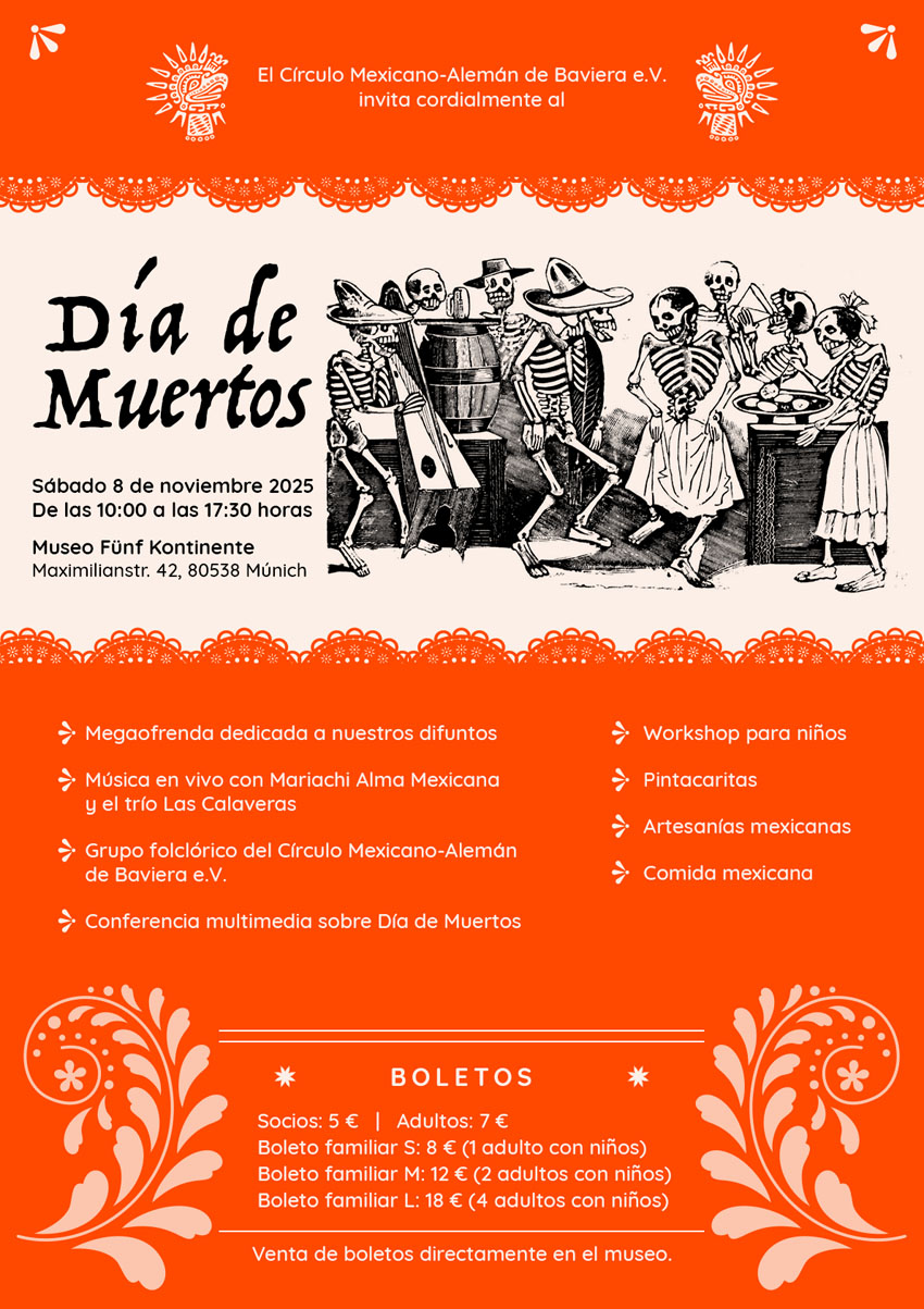 Invitación Día de Muertos